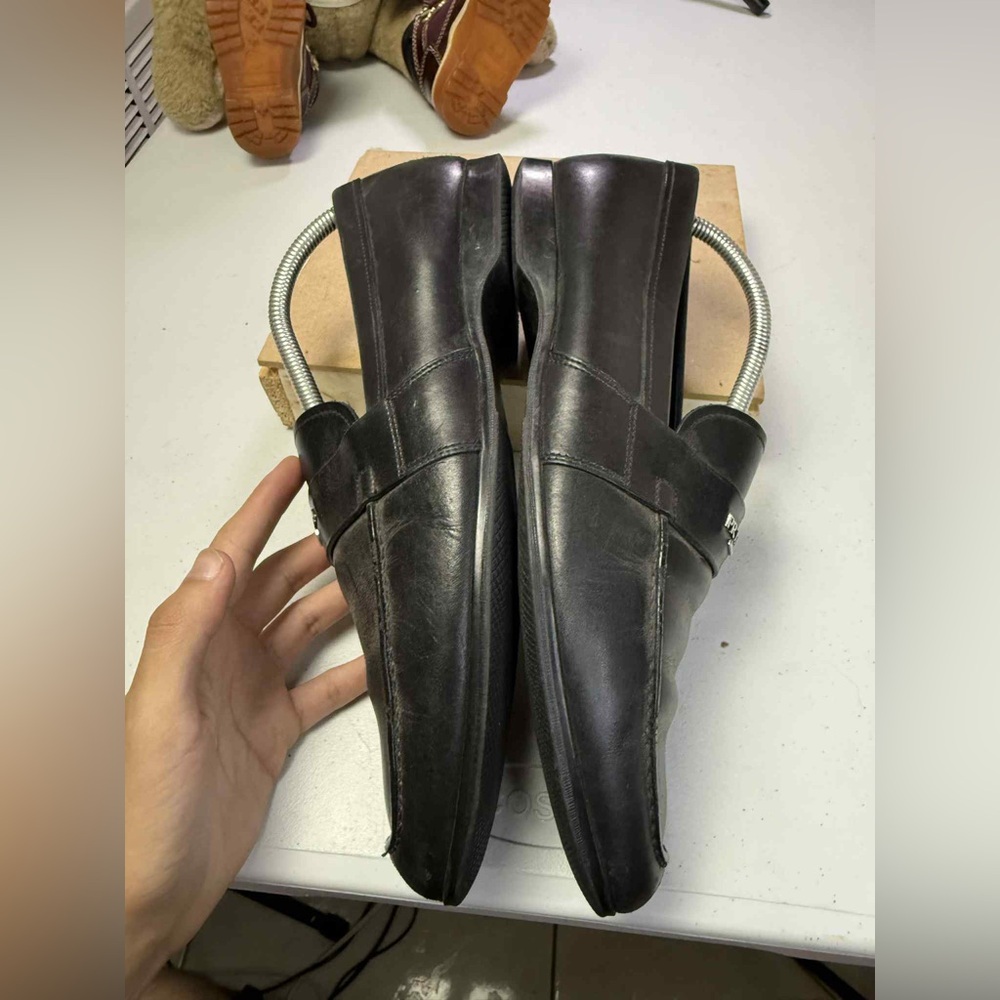 PRADA Milano Black Leather Driver Loafers Size US 9.5 / UK 8.5 - Picture 14 of 15